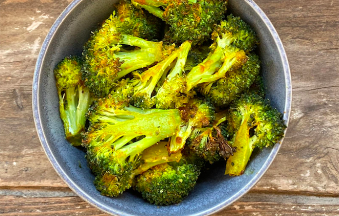 receta de brócoli al horno nutricionista